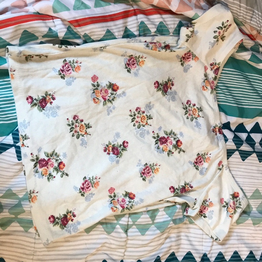 Off-the-Shoulder Crop Top